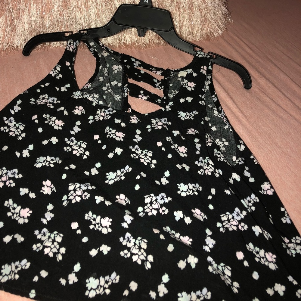 Beautiful floral crop top